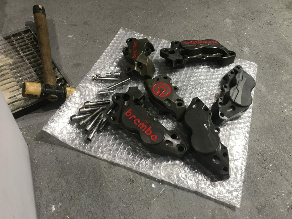 brembo - hard anodized