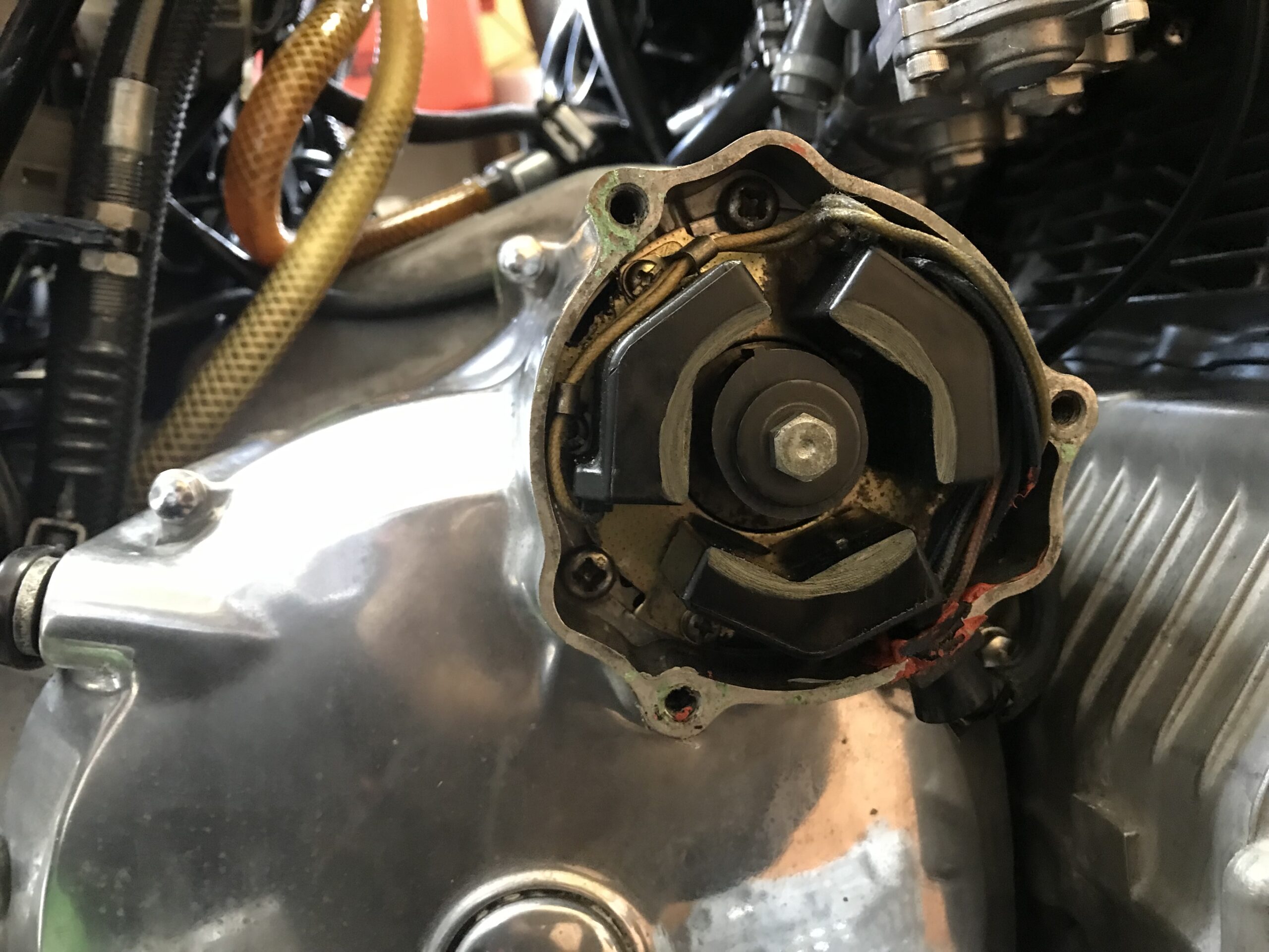 Honda CBX1000-Engine