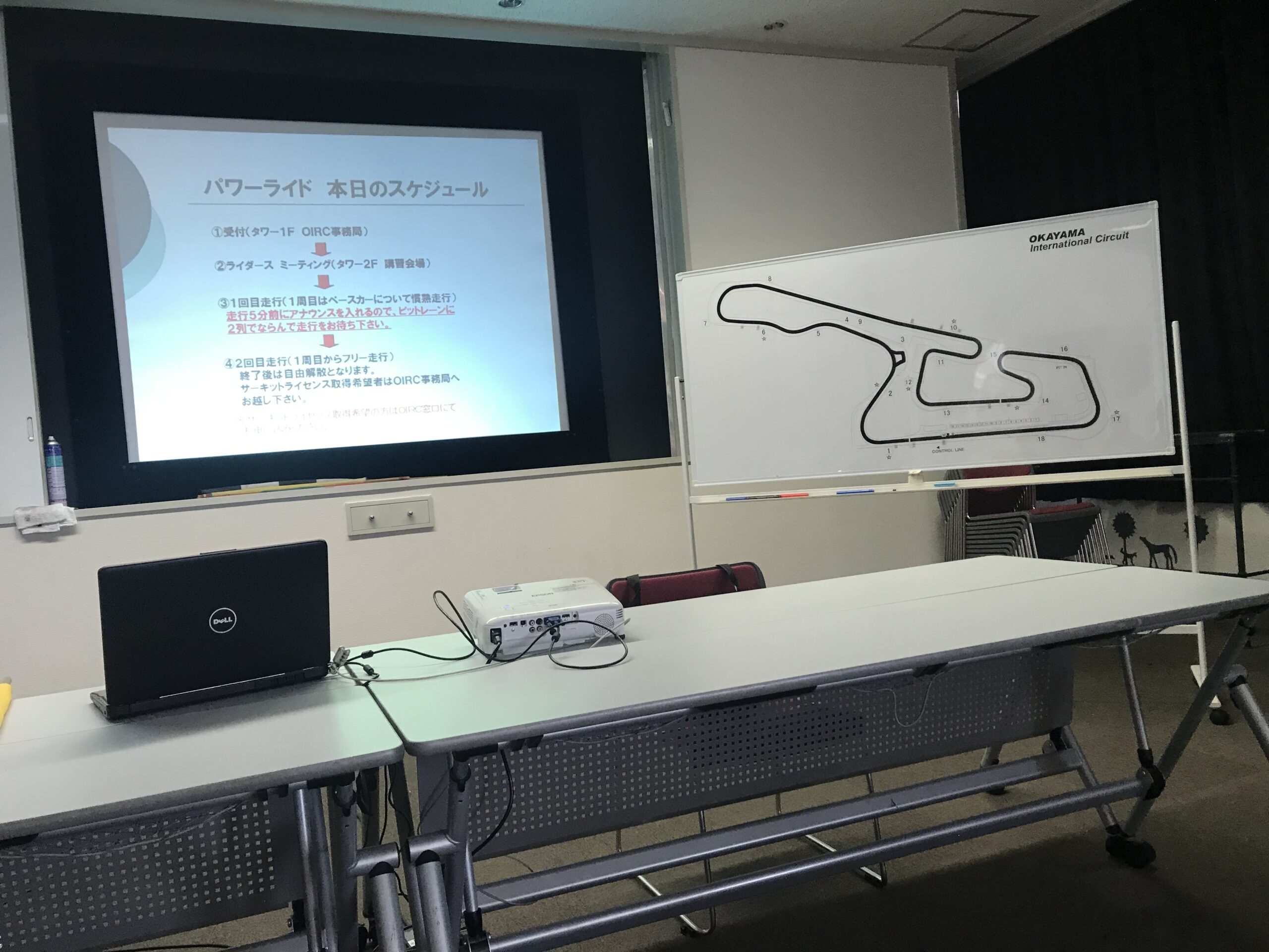 Okayama International Circuit Power Ride Seminar