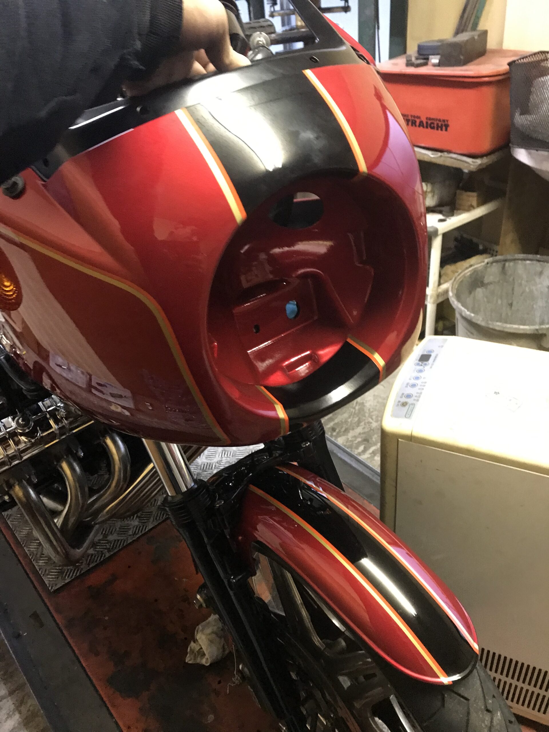 CBX1000-temporarily try the cowl