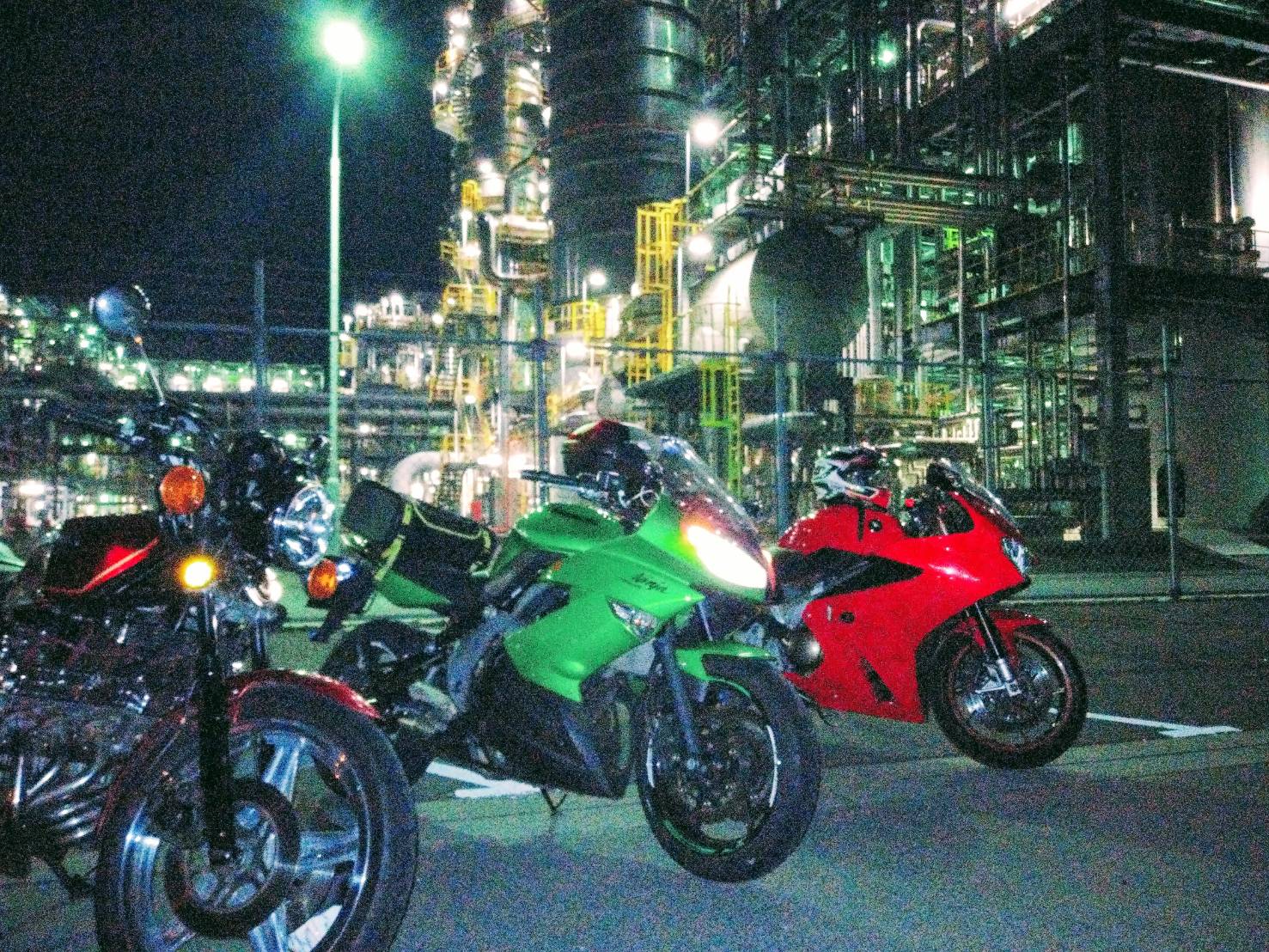 3 bikes and a factory