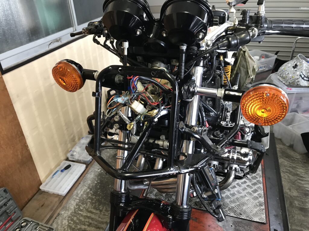 Try applying the CBX1000-cowl temporarily