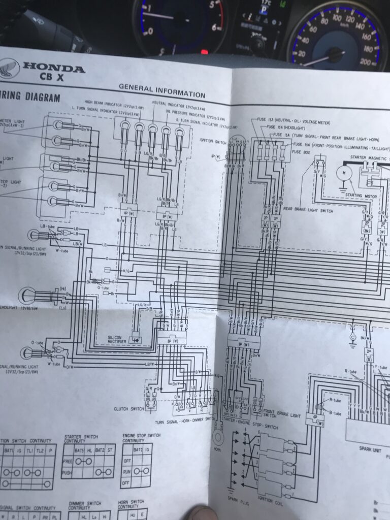 CBX1000 wiring diagram