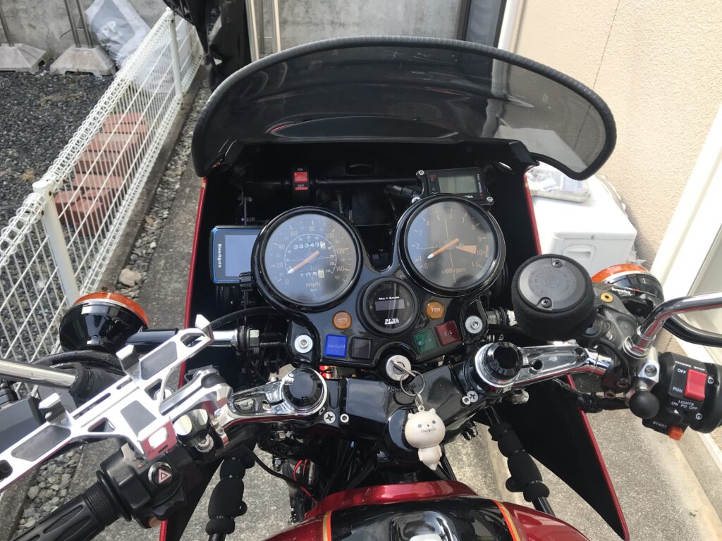 HONDA CBX1000 - Various meters