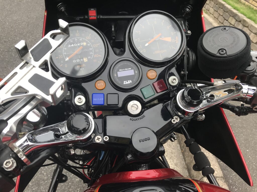 HONDA CBX1000 meter area