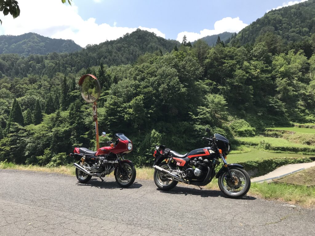 HONDA CBX1000 and CB900F