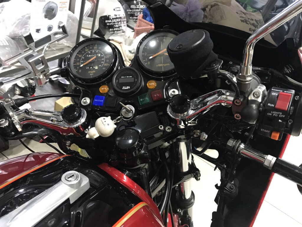 HONDA CBX1000 meter area