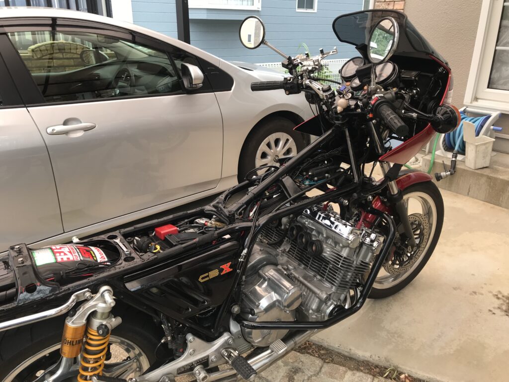 HONDA CBX1000 skeleton