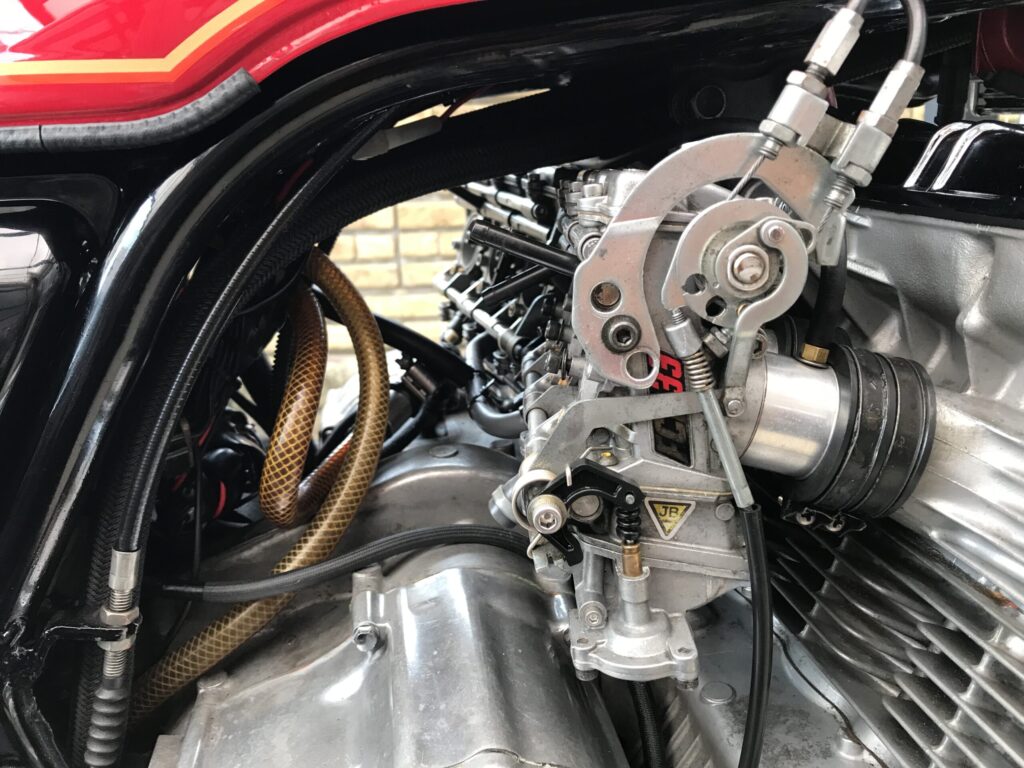 HONDA CBX1000-FCR-velocity stack removal