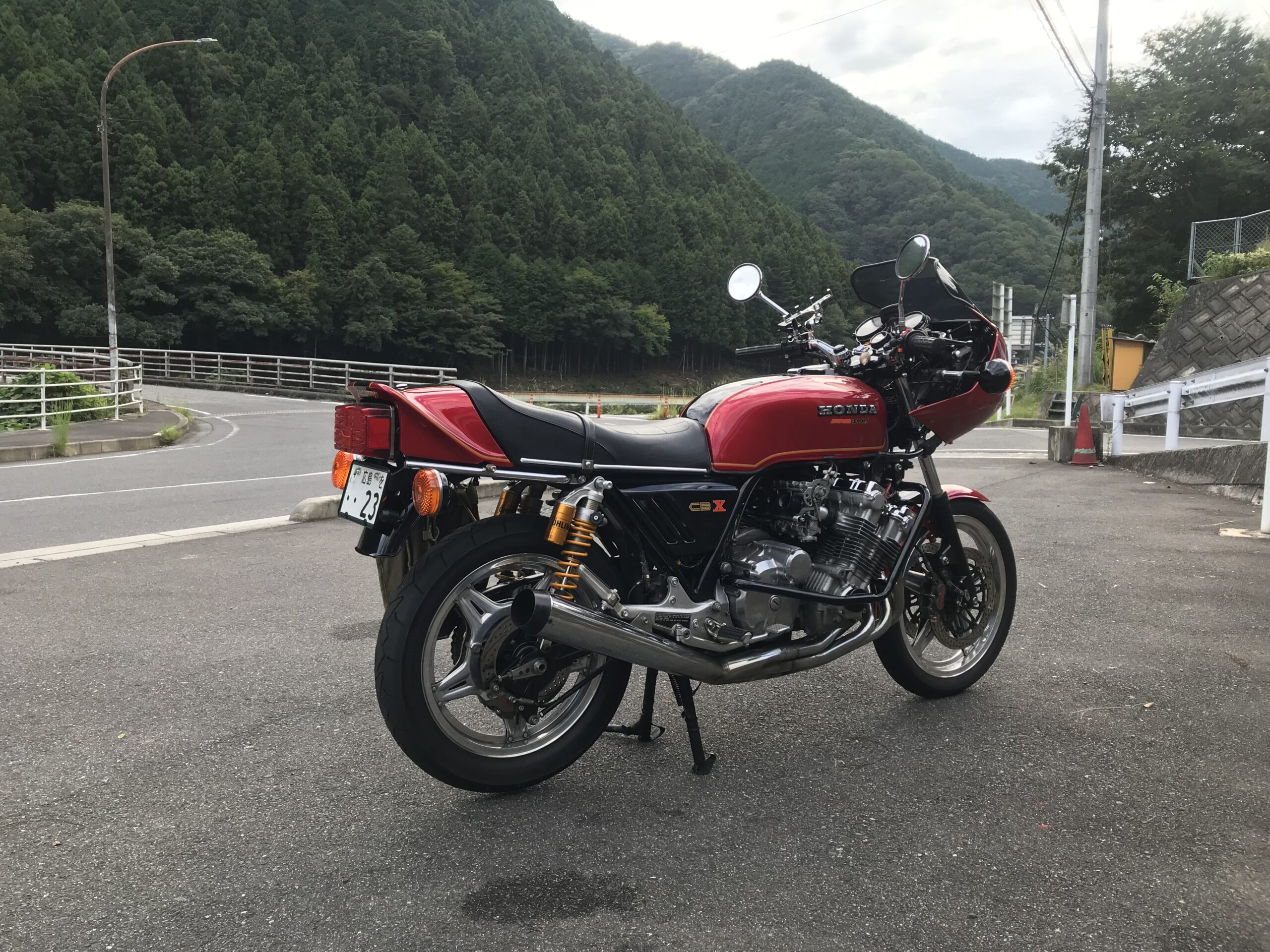 HONDA CBX1000-Tuning deep in the mountains