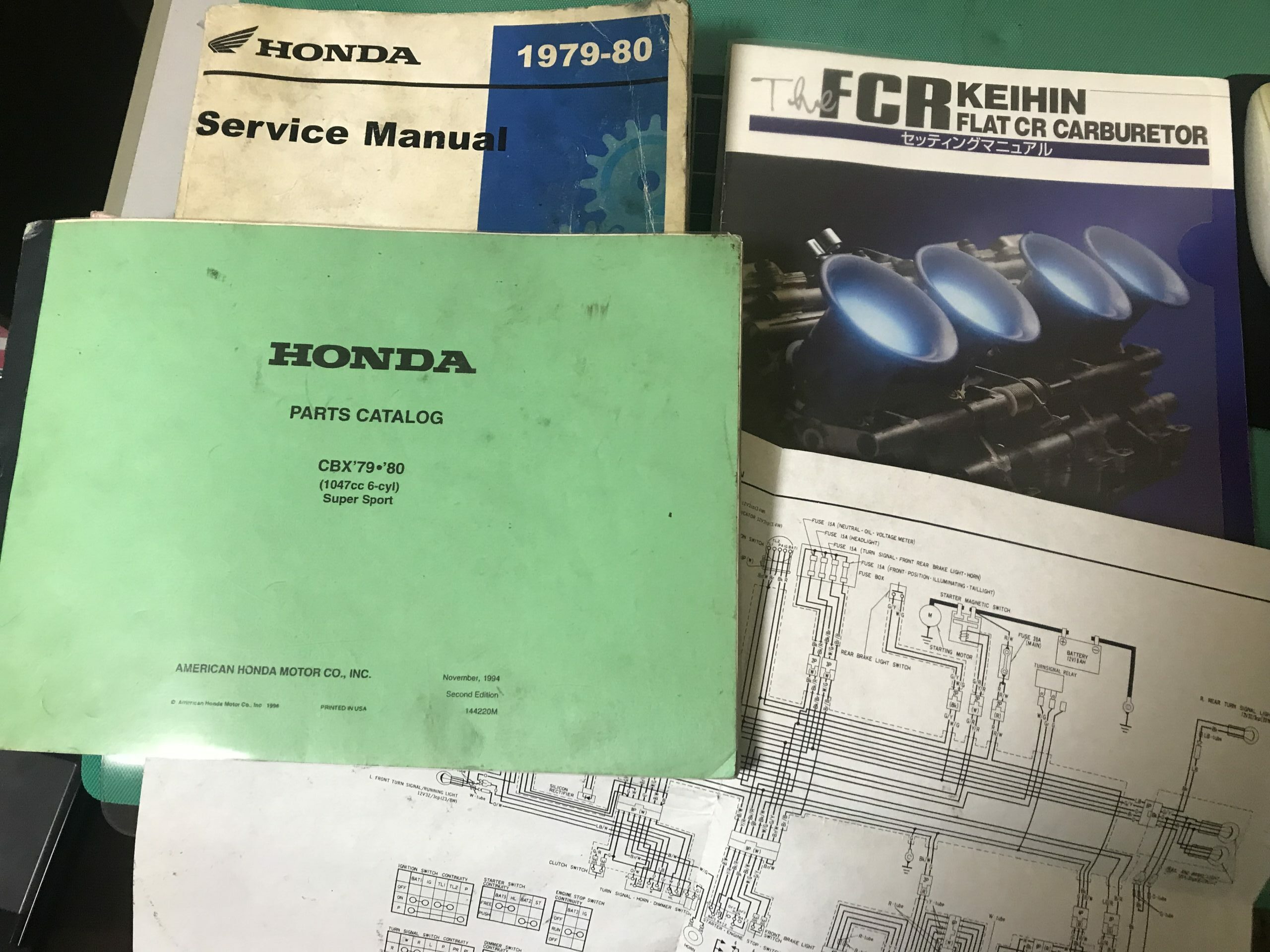 Various manuals