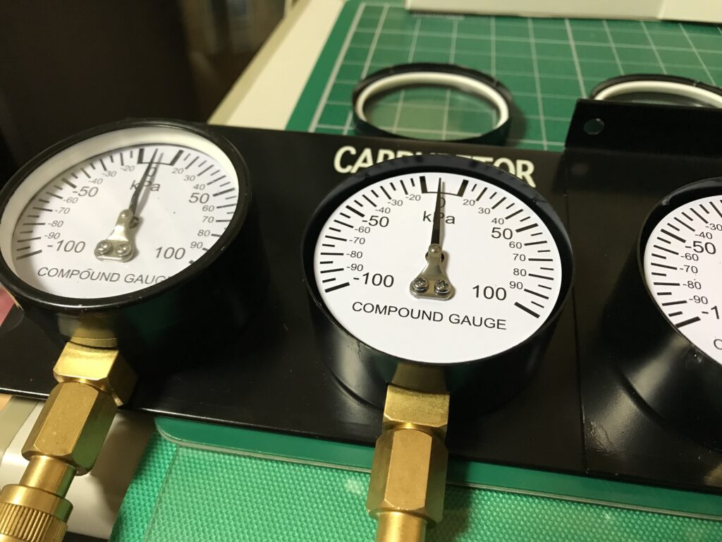 6 vacuum gauge balance adjustment