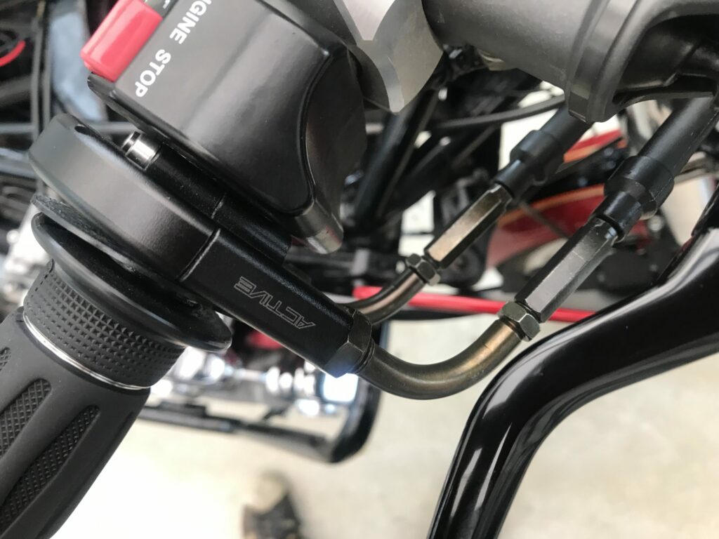 HONDA CBX1000-Throttle Cable adjustment