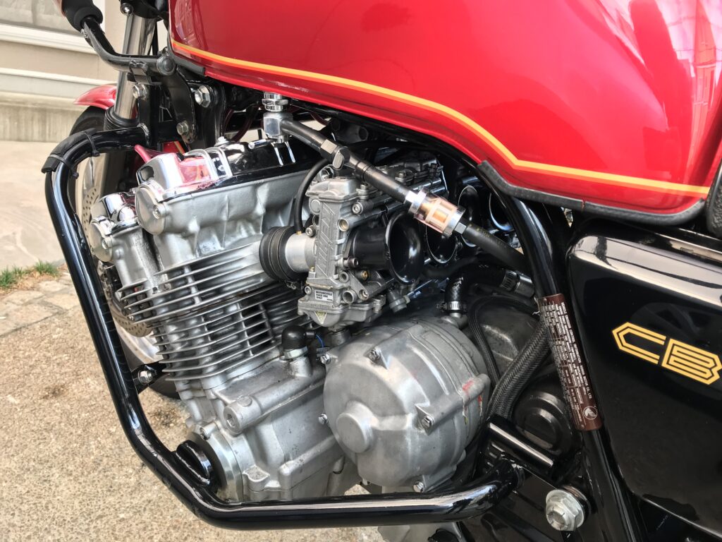 HONDA CBX1000-Velocity stack specifications