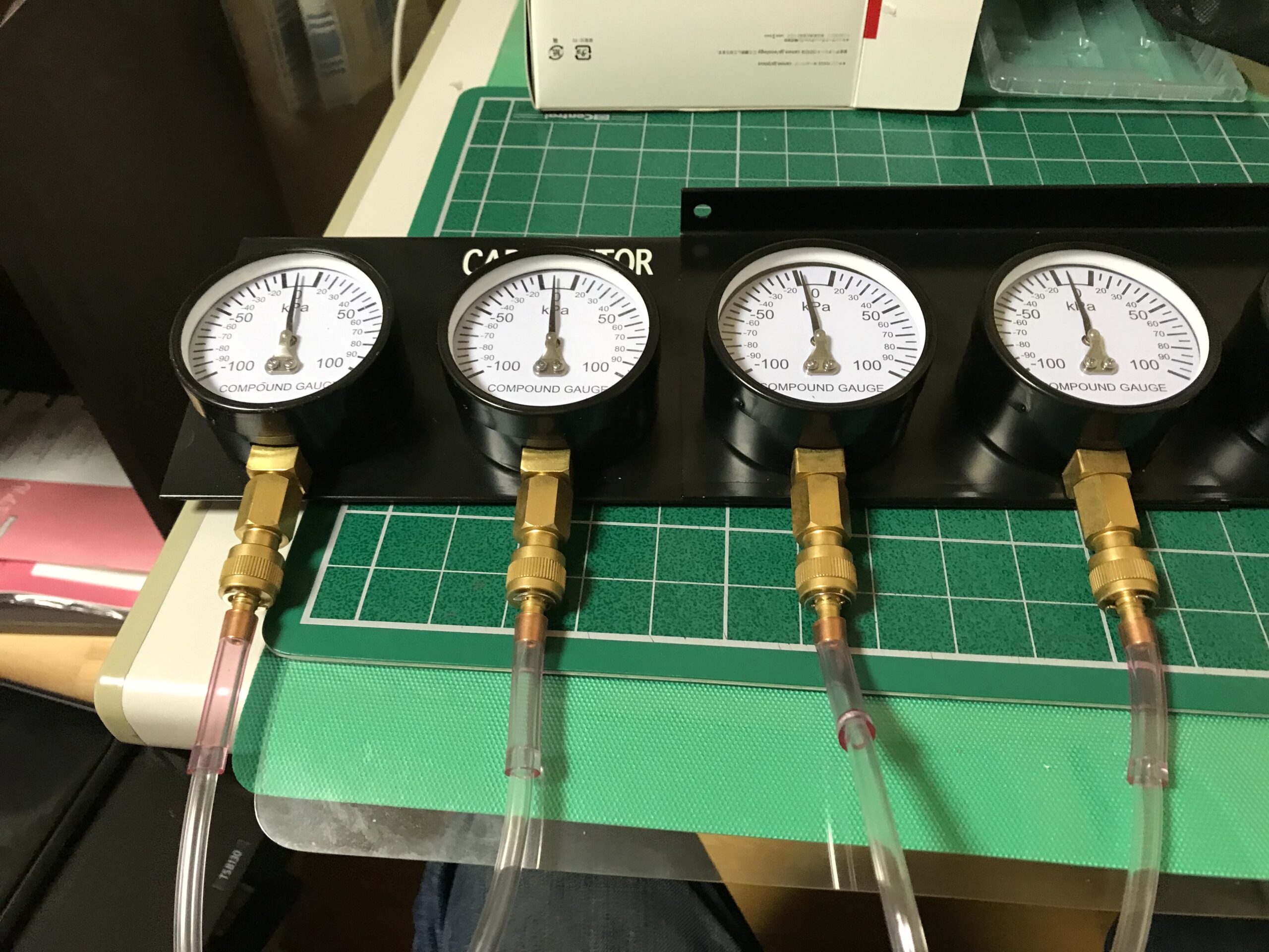 6 vacuum gauge balance adjustment