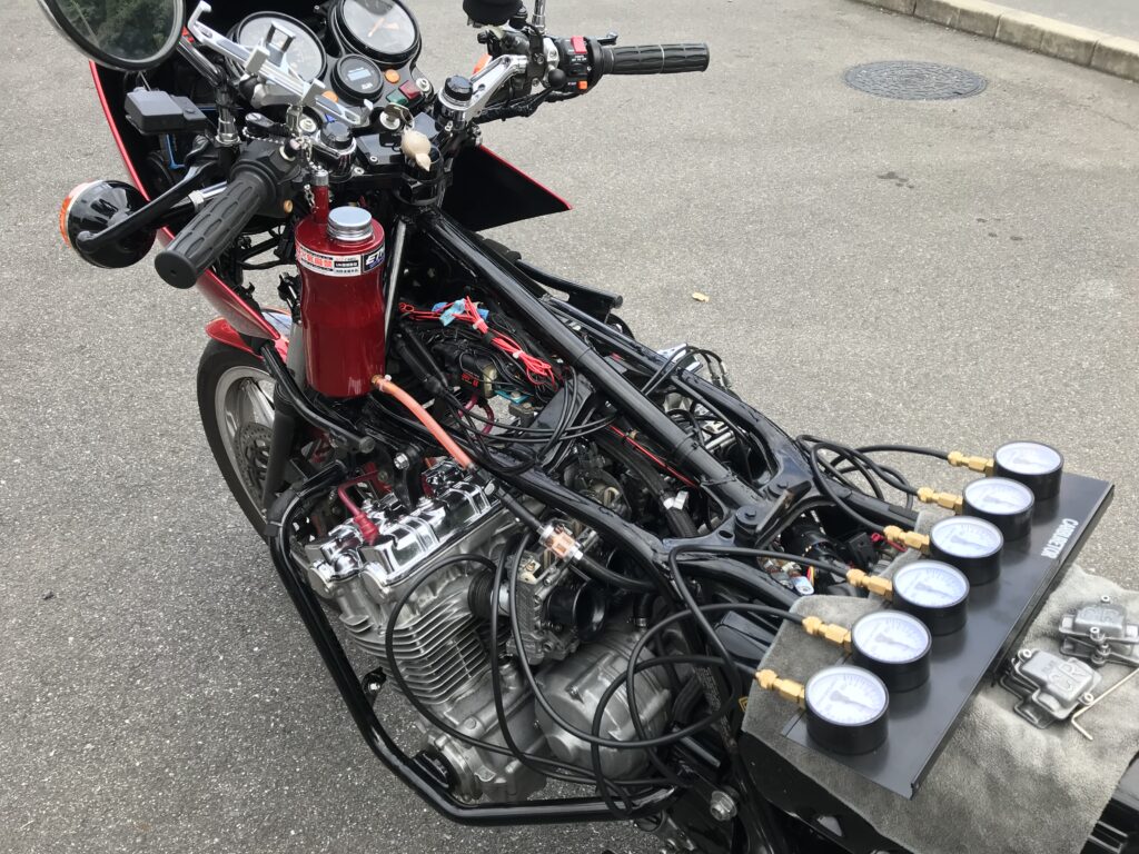 HONDA CBX1000-FCR Synchronization