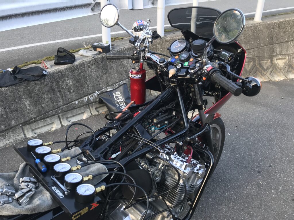 HONDA CBX1000-FCR Synchronization