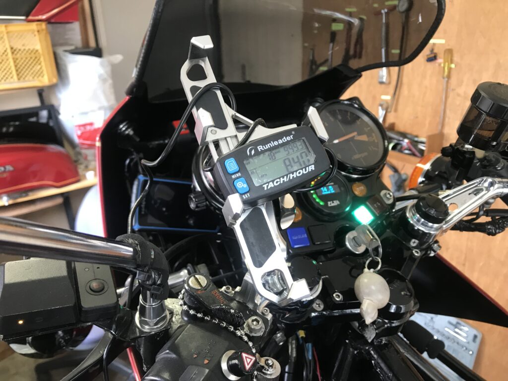 HONDA CBX1000 - FCR Synchronization - Digital Tachometer