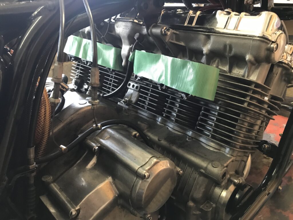 Engine protection after carburetor removal