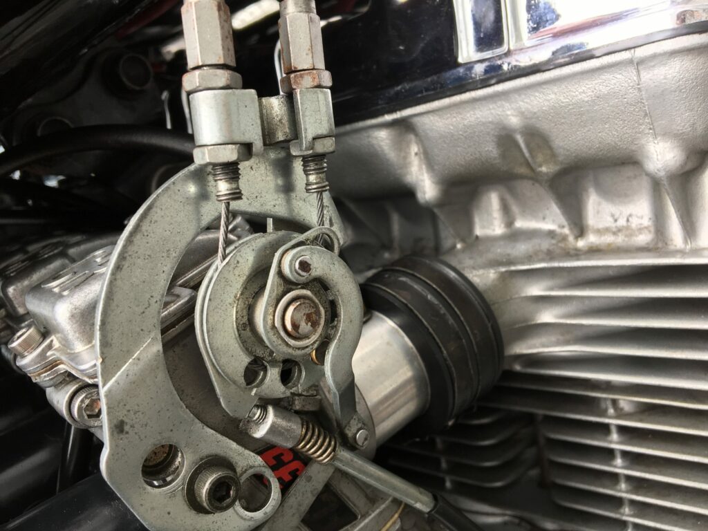 HONDA CBX1000 - Throttle Cable Adjustment