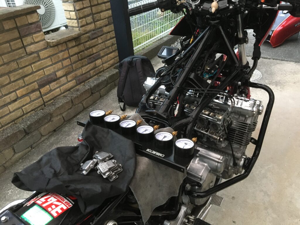 HONDA CBX1000-FCR Synchronization